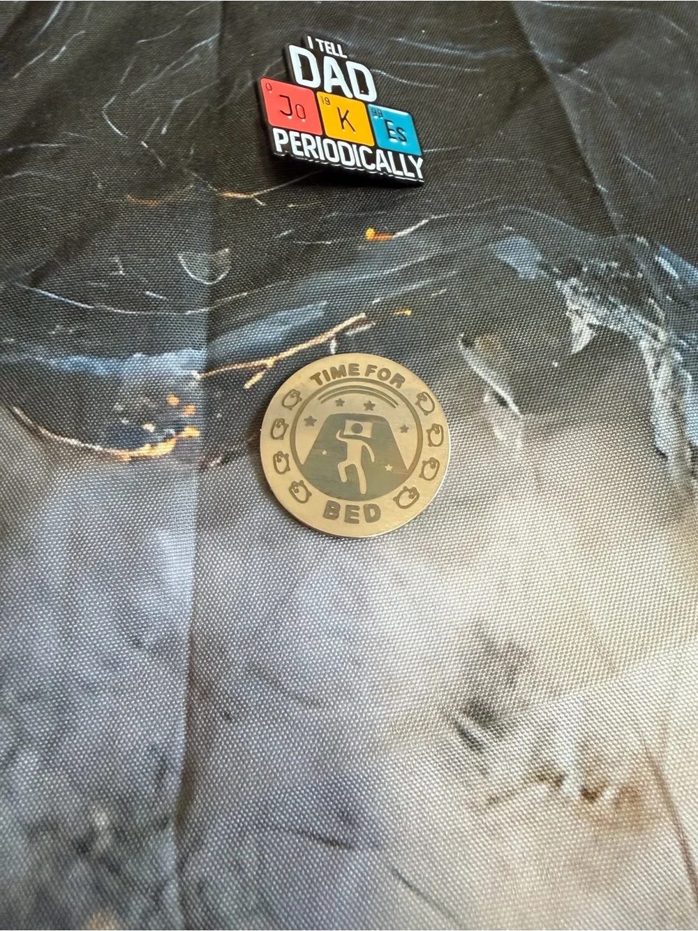 Dad pin / kids token when can play or sleep! NEW!